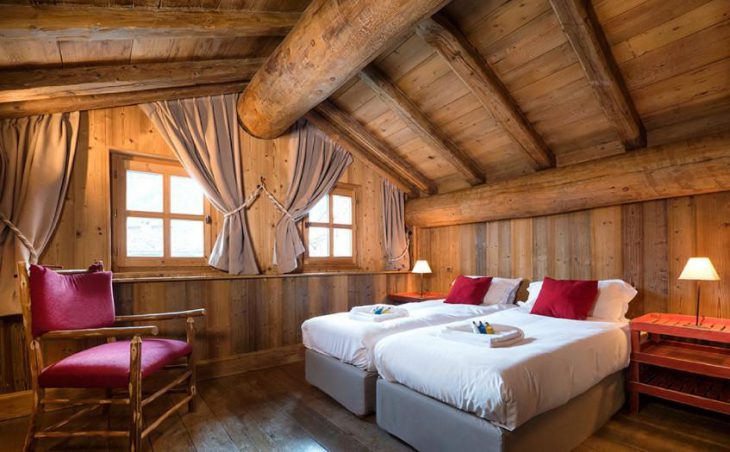 The Farmhouse, Val dIsere, Double Bedroom 4